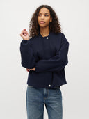 Donkerblauwe bomberjack bamina-m