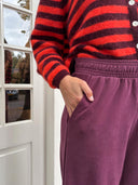 Bordeaux broek asaka-m fig