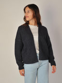 Donker blauw vest axane-m