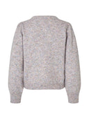 Grijze melange trui farrell-m pearl