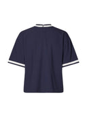 Donkerblauwe top rimaya-m