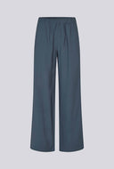 Blauwe wide-leg broek nickimd
