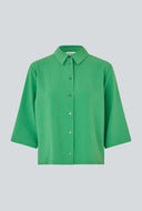 Korte mouwen blouse popelmd