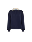 Donker blauwe sweatshirt mmvada