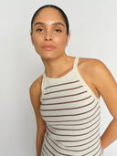 Gesteepte tanktop mmimanja caliz