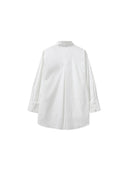 Witte oversized blouse mmenola