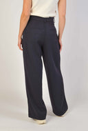 Donkerblauwe pantalon henrika hw pants