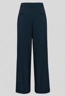 Donkerblauwe pantalon henrika hw pants