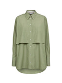 Oversized blouse met gelaagd detail numicja
