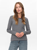 Gestreepte longsleeve numelany