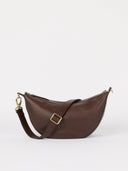 Chocolate crossbody tas leo