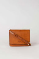 Cognac schoudertas audrey mini