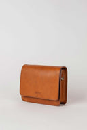 Cognac schoudertas audrey mini