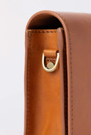 Cognac schoudertas audrey mini