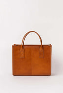 Jackie midi classic leather cognac