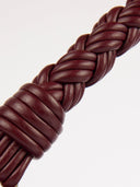 Dark cherry crossbody tas leo