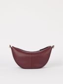 Dark cherry crossbody tas leo