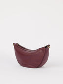 Dark cherry crossbody tas leo