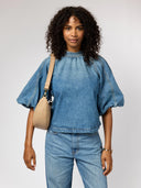 Leo soft grain leather sand