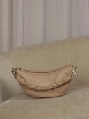 Leo soft grain leather sand