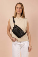 Zwarte crossbody tas milo black