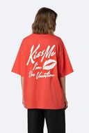 Rood t-shirt time out