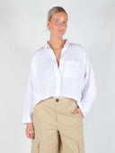 Luchtige linnen blouse