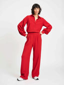 Rode wide-leg pantalon