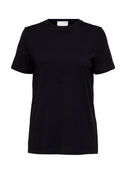 Zwart T-shirt essential ss o-neck