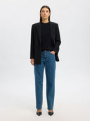 Zwart T-shirt essential ss o-neck