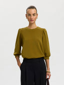 Losvallende sweat top tenny