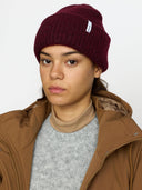 Fluffy gebreide beanie