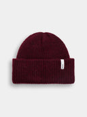 Fluffy gebreide beanie
