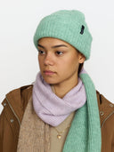 Fluffy gebreide beanie