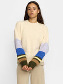 Zachte trui met strepen