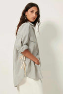 Licht blauwe blouse koyaco