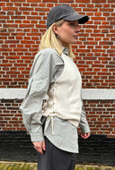 Ecru gebreide top mary r