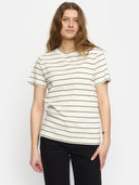 Ecru gestreept t-shirt srhella