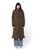 Lange waterdichte parka