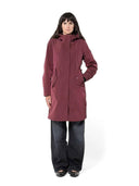 Waterafstotende parka jas met capuchon