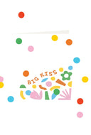 Confetti kaart big kiss