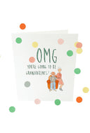 Confetti kaart omg grandparents