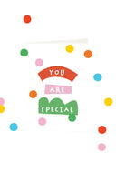 Confetti kaart you are special