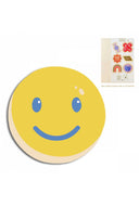 Cut-out card smiley