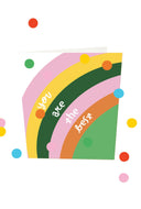 Confetti kaart you are the best