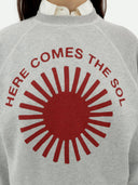 Grijze sweater retro sol bonnie