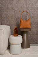 Nora wild oak soft grain leather