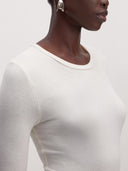 Witte longsleeve ginger