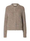 Beige gebreid vest gabriella
