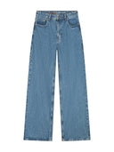 Blauwe jeans ruby relaxed marble blue